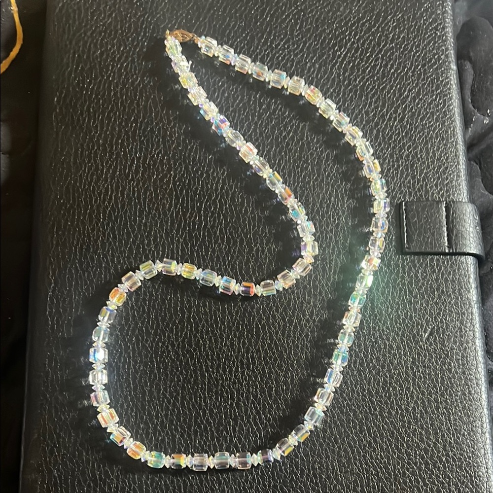 Silver Beaded Necklace with Elegant Design